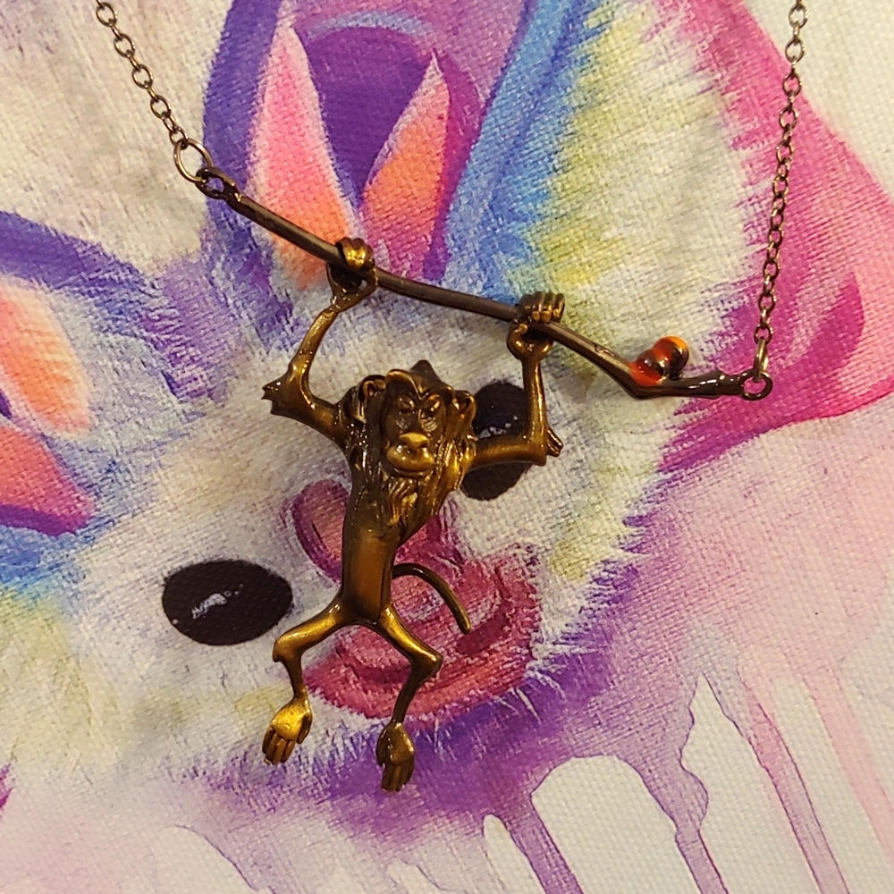 Hot Topic Disney The Lion King Rafiki Necklace